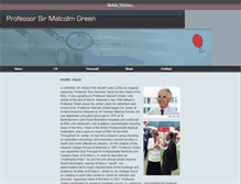 Tablet Screenshot of malcolmgreen.net