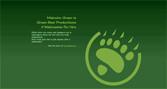 Desktop Screenshot of malcolmgreen.com