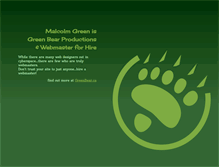 Tablet Screenshot of malcolmgreen.com